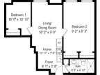Pittsfield Apartments - 2 Bed, 1 Bath - Style A