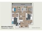 ZEN Hollywood - 2 Bedroom 2 Bath (B6)