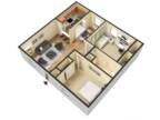Belle Oak Apartments - 2 bed 1 bath 905 sq. ft.