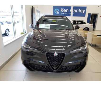 2024 Alfa Romeo Stelvio Quadrifoglio is a Black 2024 Alfa Romeo Stelvio Quadrifoglio SUV in Bedford OH