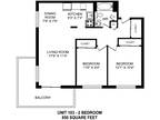 Horizon Towers - 2 Bed 1 Bath A