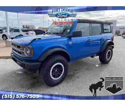 2023 Ford Bronco Big Bend is a Blue 2023 Ford Bronco SUV in Fort Dodge IA