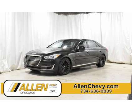 2019 Genesis G90 3.3T Premium is a Black 2019 Genesis G90 3.3T Premium Sedan in Monroe MI