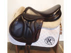 18" Devoucoux Chiberta Monoflap Saddle - Full Buffalo - 2011 - 2AA Flaps - 4.75"