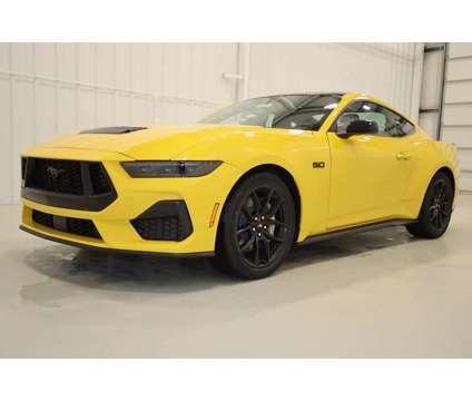 2024 Ford Mustang GT is a Yellow 2024 Ford Mustang GT Coupe in Canfield OH