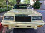 1986 Chrysler Lebaron Mark Cross 2D Convertible