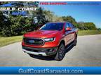 2019 Ford RANGER LARIAT 4X4 LEATHER RUNS GREAT FL TRUCK FREE SHIPPING IN FLORIDA