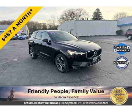 2021 Volvo XC60 T5 Momentum is a Black 2021 Volvo XC60 T5 SUV in Old Saybrook CT