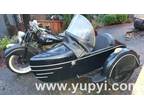 1948 Indian Chief with Left Sidecar