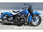 1946 Harley-Davidson FL Knucklehead Vintage Blue