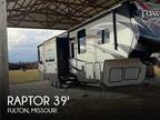 2016 Keystone Raptor Toy Hauler 398TS 39ft