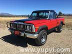 1982 Jeep J10 Laredo 4WD Shortbed Truck