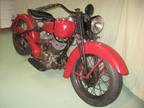 1940 Indian Sport Scout 750 Red