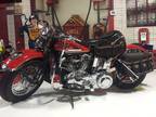 1948 Harley Davidson Pan Head Red Edition