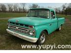 1966 Ford F-100 Pickup Truck Manual 240 CID 6cyl