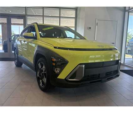 2024 Hyundai Kona SEL is a Yellow 2024 Hyundai Kona SEL SUV in Stuart FL