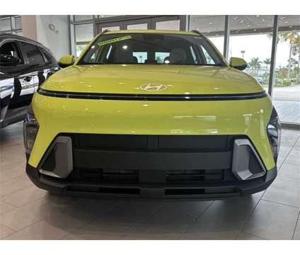 2024 Hyundai Kona SEL is a Yellow 2024 Hyundai Kona SEL SUV in Stuart FL