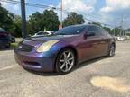 2005 Infiniti G35 Base Rwd 2dr Coupe