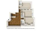 433 Midvale - Student Housing at UCLA - Floor Plan 33e (Shared Room)