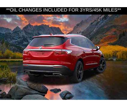 2023 Buick Enclave Essence is a Red 2023 Buick Enclave Essence SUV in Marion IN