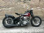1951 Harley-Davidson Panhead Bobber Original HD Parts!