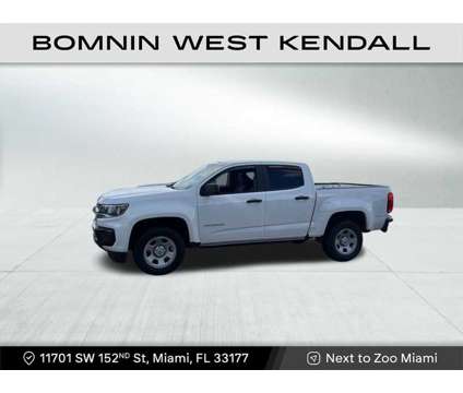 2022 Chevrolet Colorado Work Truck is a White 2022 Chevrolet Colorado Work Truck Truck in Miami FL