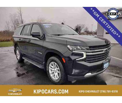 2021 Chevrolet Tahoe LT is a Blue 2021 Chevrolet Tahoe LT SUV in Ransomville NY