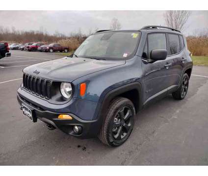 2021 Jeep Renegade Sport is a Blue, Grey 2021 Jeep Renegade Sport SUV in Ransomville NY
