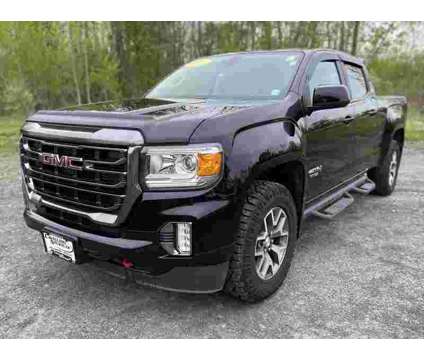 2021 GMC Canyon AT4 w/Leather is a Black 2021 GMC Canyon Truck in Williamson NY