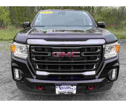 2021 GMC Canyon AT4 w/Leather is a Black 2021 GMC Canyon Truck in Williamson NY