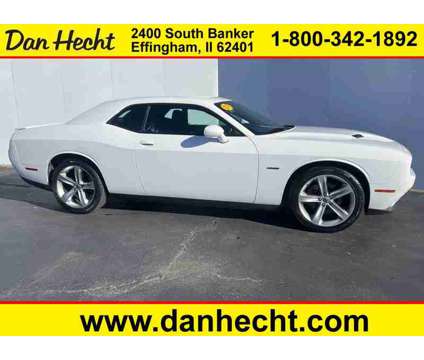 2017 Dodge Challenger R/T is a White 2017 Dodge Challenger R/T Coupe in Effingham IL
