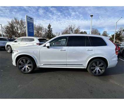 2024 Volvo XC90 Recharge Plug-In Hybrid Ultimate is a White 2024 Volvo XC90 3.2 Trim Hybrid in Littleton CO