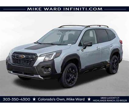 2023 Subaru Forester Wilderness is a Silver 2023 Subaru Forester 2.5i SUV in Littleton CO