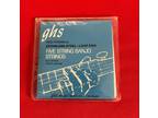 Ghs Vintage Pro-Formula Stainless Steel-Loop End 5 String Banjo Strings-Nos 70's