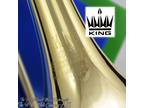 Vintage King H N White 3B Concert Tenor Trombone Ultimate Large Bore BOOM