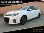 2016 Toyota Corolla S Premium 4dr Sedan