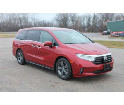 2022 Honda Odyssey EX is a Red 2022 Honda Odyssey EX Car for Sale in Bay City MI