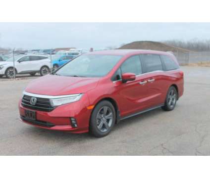 2022 Honda Odyssey EX is a Red 2022 Honda Odyssey EX Car for Sale in Bay City MI
