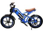 Brand NEW SHELBY Blue Signature Series e-Bike 750W 48V Electric Bike ebike