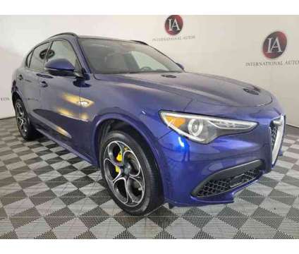 2021 Alfa Romeo Stelvio Ti Sport is a Blue 2021 Alfa Romeo Stelvio Ti SUV in Milwaukee WI