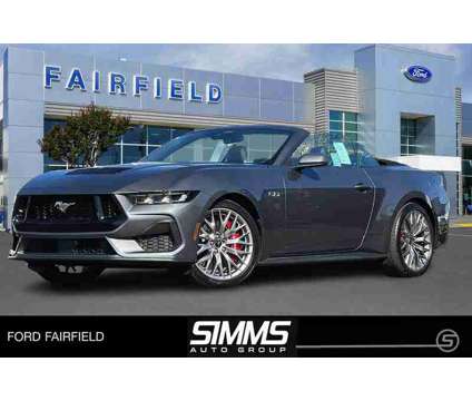 2024 Ford Mustang GT Premium is a Grey 2024 Ford Mustang GT Premium Convertible in Fairfield CA