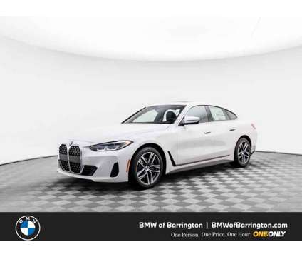 2024 BMW 4 Series 430i xDrive Gran Coupe is a White 2024 BMW 430 Model i Coupe in Barrington IL