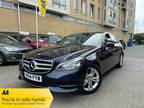 2014 Mercedes E Class E220 BLUETEC SE