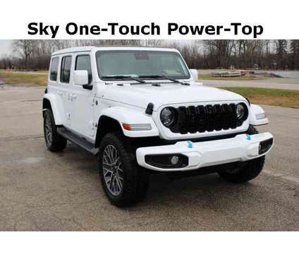 2024 Jeep Wrangler High Altitude 4xe is a White 2024 Jeep Wrangler SUV in Bay City MI