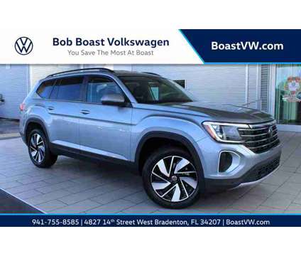 2024 Volkswagen Atlas 2.0T SE w/Technology is a Silver 2024 Volkswagen Atlas 2.0T SE SUV in Bradenton FL