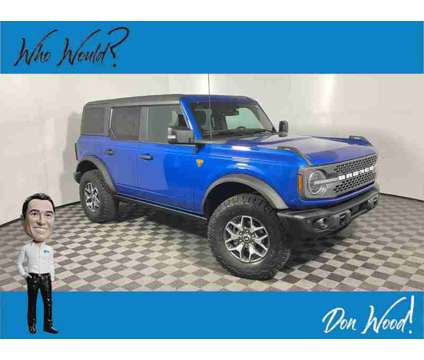 2023 Ford Bronco Badlands is a Blue 2023 Ford Bronco SUV in Athens OH