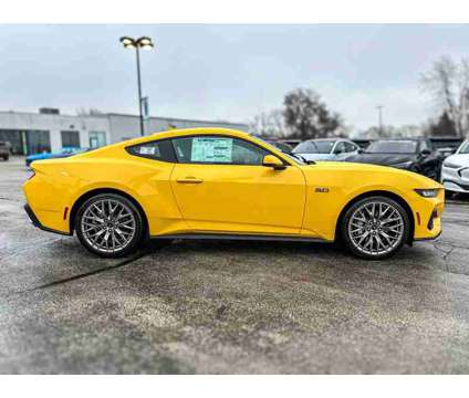 2024 Ford Mustang GT Premium is a Yellow 2024 Ford Mustang GT Premium Coupe in Manteno IL