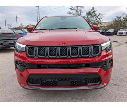 2024 Jeep Compass Limited is a Red 2024 Jeep Compass Limited SUV in Naples FL
