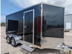 2023 Canadian Trailer Company 7x14 Flat Nose Cargo Trailer Aluminum Tandem Axle