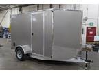 2023 Canadian Trailer Company 6x10 V-Nose Cargo Trailer Aluminum Single Axle